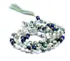 Agate Tassel Long 108 Mala Beads Boho Mala Necklace