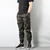 army style men slim fit trousers and sweat pants / wholesale custom dry fit cotton made joggers