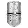 Medieval steel knight helmet medieval & Renaissance Stainless Steel Armor Medieval Knight Crusader Helmet