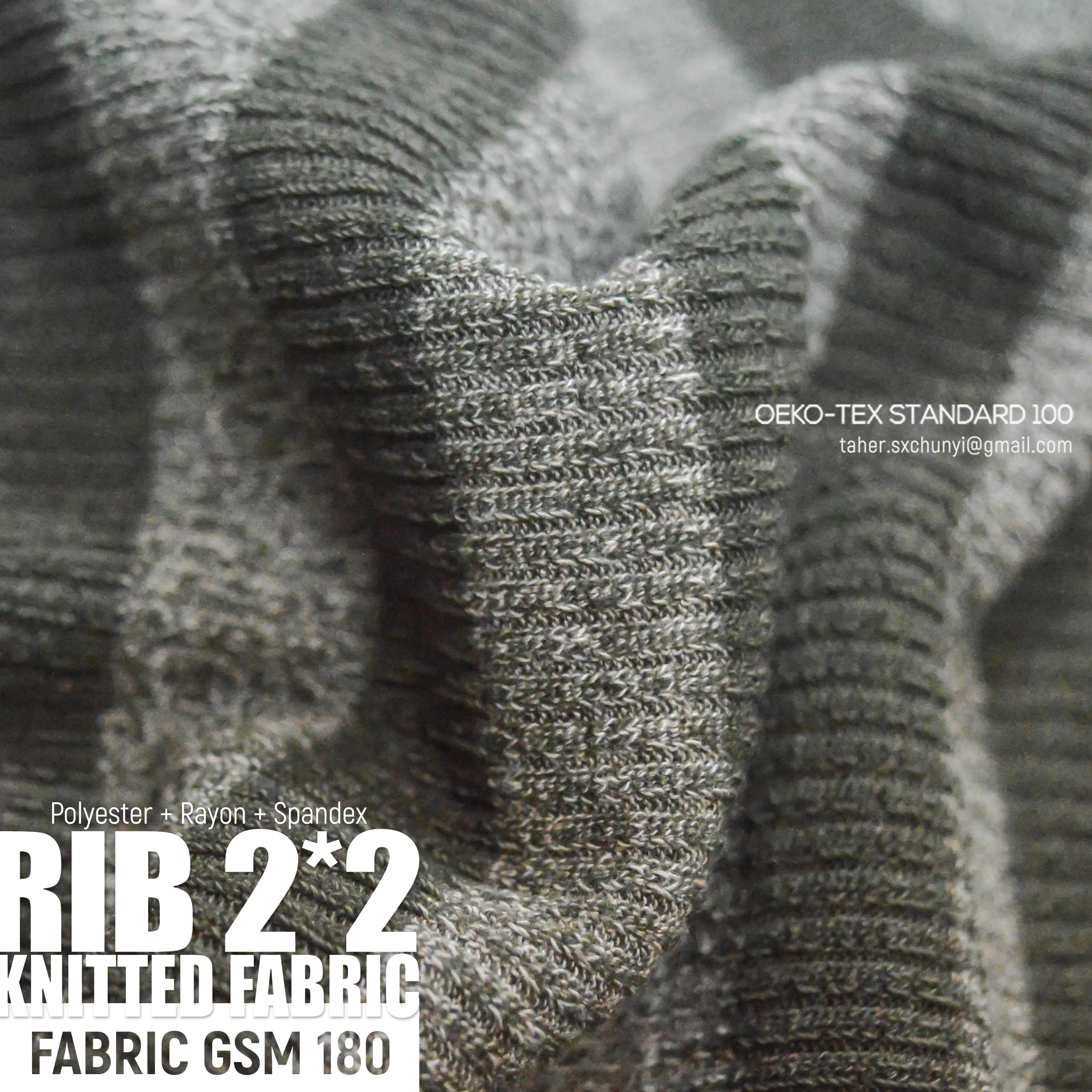 
SPECIAL ELASTIC RIB 2*2 FOR QUALITY GARMENTS 