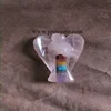 Bulk Wholesale Hand Carved Rose Quartz Gemstones 1 inch Angel Figurines