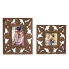 MDF Carved Souvenir Family Photo Frame Set of 2