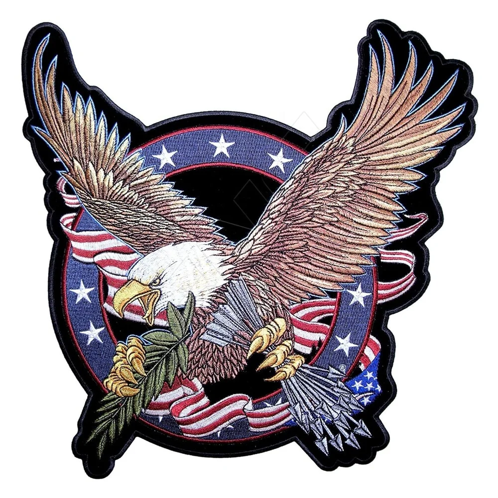 AMERICAN EAGLE FLAG PATCH FLG24 