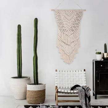 2019 Diseno Macrame Pared Para Navidad Buy Colgante De Pared De