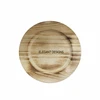 Wooden plate charger