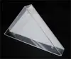 Acrylic Flag Display Plastic Flag Display Case triangle box