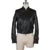 Women Sim Fit Motorcycle Jacket Ladies Leather Jacket black genuine leather jacket