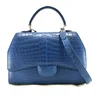 Genuine Crocodile Leather 26 x 10.5 x 18.5 cm Trendy Vintage Lady Handbag