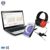 2 Channel Portable audiometer diagnostic ENT device for hearing test