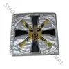 Masonic Templar Banner of Lodge- Custom Words machine embroider banner with logo
