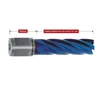Karnasch Premium Annular Cutters, BLUE-DRILL LINE 55 PRO, Powder steel + Durablue-coated