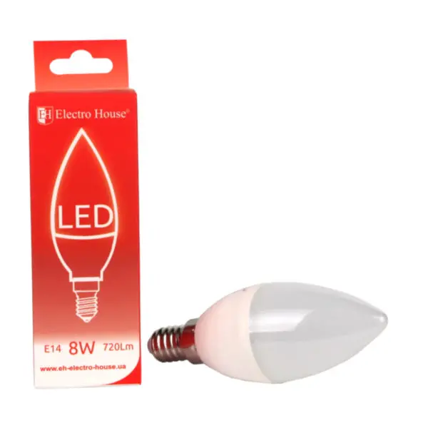 LED bulb E14 C37 8W candle Best Price Manufacturing Energy Saving SMD LED Bulb Light for indoor lighting high quality  led bulb