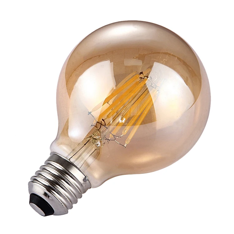 inverter e27 G80 4W vintage edison light bulb with clear or golden glass