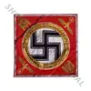 Masonic Templar Banner of Lodge- Custom Words machine embroider banner with logo