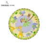 Tropical Hand Tufted Round Shape Rug Hand Tufted Round Shape Wool 5x5 feet Modern Carpet
