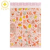 Eco friendly custom full bleed padded bubble envelope courier bags/premium poly wrap bubble lining mailers