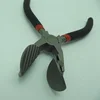 ANGLED LEAF MASHER with Veins Lamp working Hot Glass Blowing Tools Pliers Stainless Steel High Quality