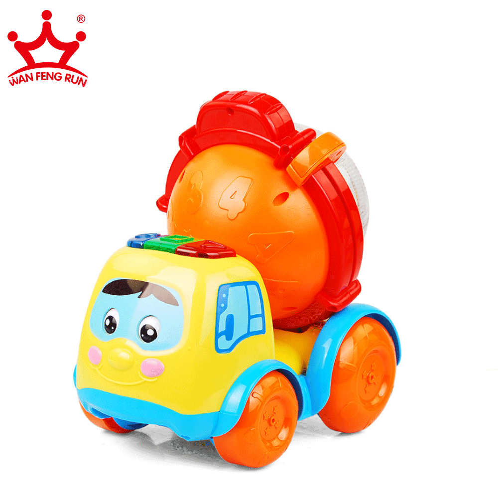 Mini Car Cartoon Vehicle Toy Car Models Agitating Lorry