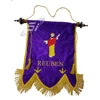 Royal Arch Blue Masonic Banner of Lodge- Custom Words machine embroider banner with logo