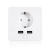 Morocco Bulgaria Belgium Iceland Poland Indonesia Jordan Andorra wifi smart wall socket work with amazon alexa google home