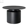 Modern Simply industry design Decorative Bed side metal frame round lamp table