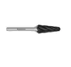 Karnasch Premium Burrs shape KEL / HP-7 BLACK-TEC coated, for coarse cutting and highest material removal