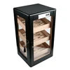 Humidor 75 cigars black, digital hygrometer, model: 423