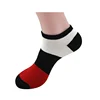 Compare Wholesale custom Color match men black china sock