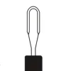 Crescent OPhthalmic Blade Manufacturer Bevel Up - For Making Tunnel Ophthalmic Blade