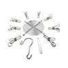 Customized Tailor Made Large Wire Stainless Steel Metal Hanger Clip Clothespin Clothes Pins Torsion Springs
