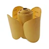 SATC 12 Rolls 6" 80 Grit Premium Gold Sticky Back Sandpaper Link Roll 100 ct