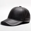 men's real leather baseball caps hats 2018 new cap hat Fully Customized Wholesale OEM