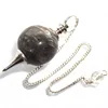 crystal pendulum Iolite round ball pendulum gemstone pendulums wholesale