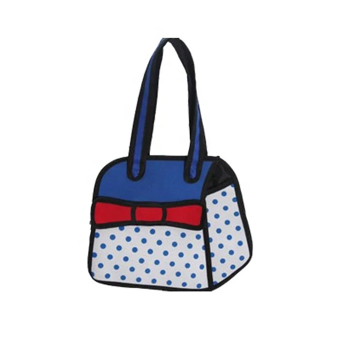 New Fashion Comic Las Handbag Por Style Bowknot 2d Handbags For S Bag Y Lovely Bags Cartoon Product On