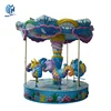 Flash sale 9 seat outdoor ocean carousel horse ride for sale