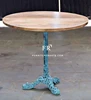 Hand Carved Painted Distress Folding Center Table for Hotel & Resort Furniture for Restaurant Cafe