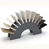 countertop matt black Acrylic Quartz Stone Display Stand
