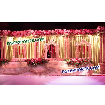 Beautiful Fiberglass Panels For Wedding Stage New Design Wedding