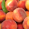 Fresh yellow and white peach for sale