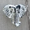 Antique Brass Elephant Animal Dresser Drawer Knobs Pulls, Vintage Kitchen Cabinet Knobs
