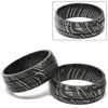 CUSTOM HANDMADE DAMASCUS STEEL FINGER RING FOR MENS