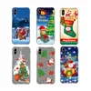 Merry Christmas pattern Clear Soft TPU Mobile Phone Case Cover For iPhone 6 7 8 plus