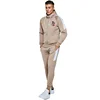 Blank Side Stripes Decorated Custom Tracksuit Men