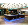 high quality antique counter solid surface composite stone led bar counter with long working life
