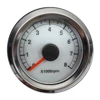 White Analogue Led Display tachometer motorcycle