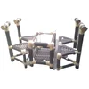 Rattan Bamboo Dining Chair and Table Set For Hotel | Restaurant | Cafe | Home | Bar | Patio