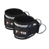 Heavy Duty Camouflage Printed Adjustable Padded D Ring Ankle Strap For Weightlifting Workouts