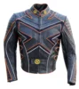 X-Men 3 The Last Stand Motorcycle Leather Jacket - X-Men 3 Wolverine Costume