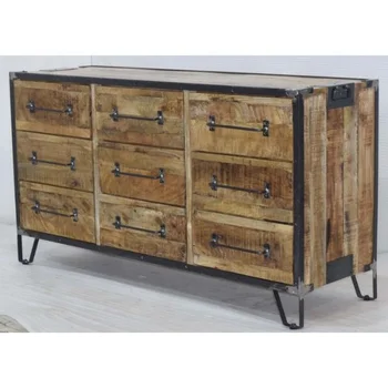 Wholesale Wooden Metal Multi Drawer Reproduction Vintage