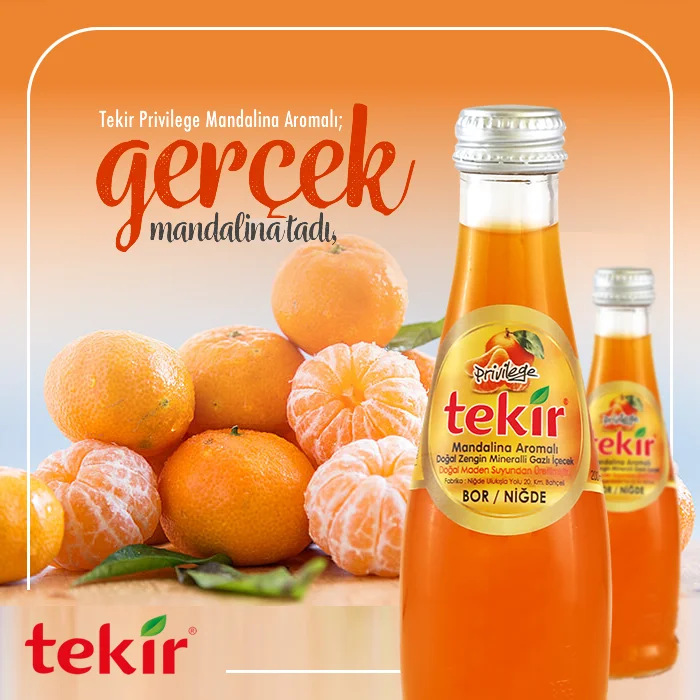 
Mandarin Sparkling Mineral Water 